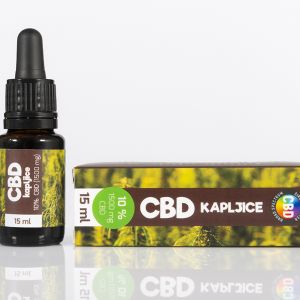 CBD kapljie 10 ekokor
