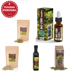 paket eko konopljinih izdelkov